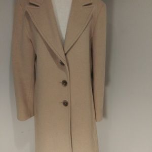 Larry Levine's Women's Single Breasted Wool Coat